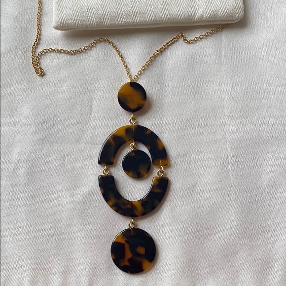 Jcrew tortoise long necklace - Picture 3 of 4